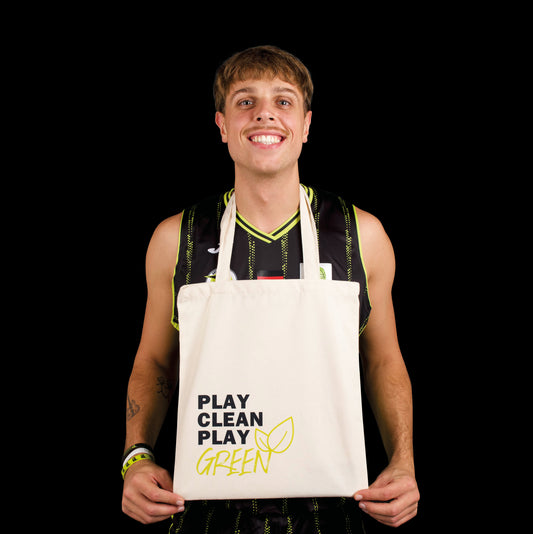 Stoffbeutel 'Play Clean - Play Green'
