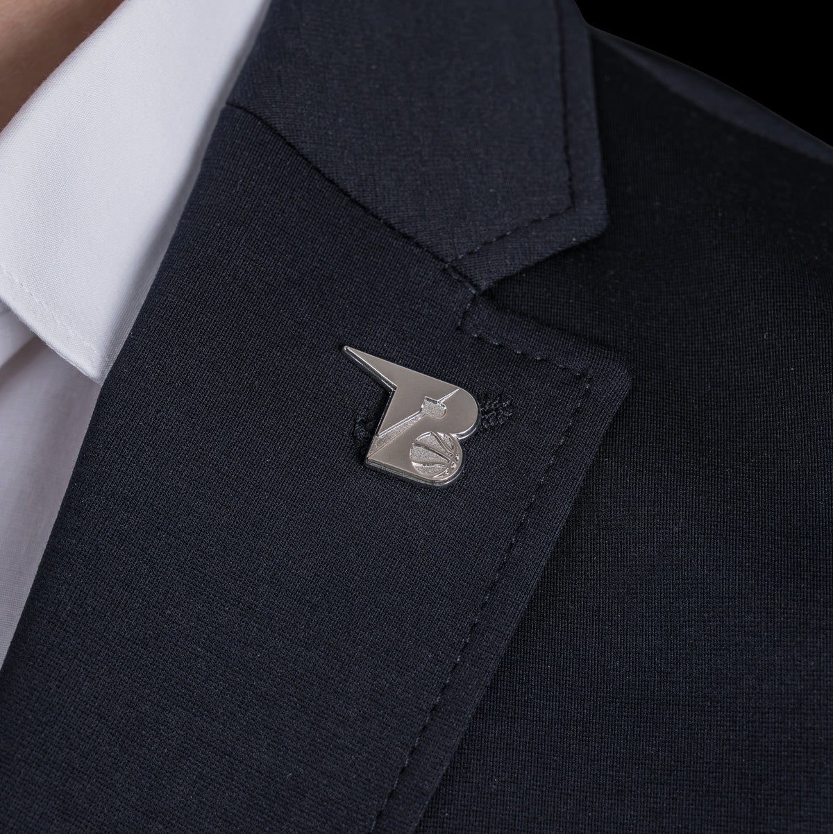 B-Logo Pin metall