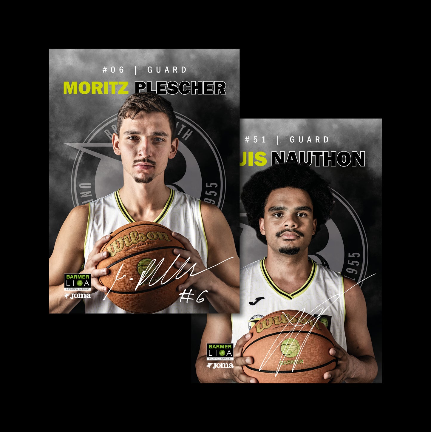 Autogrammkarten-Set 2025/2026