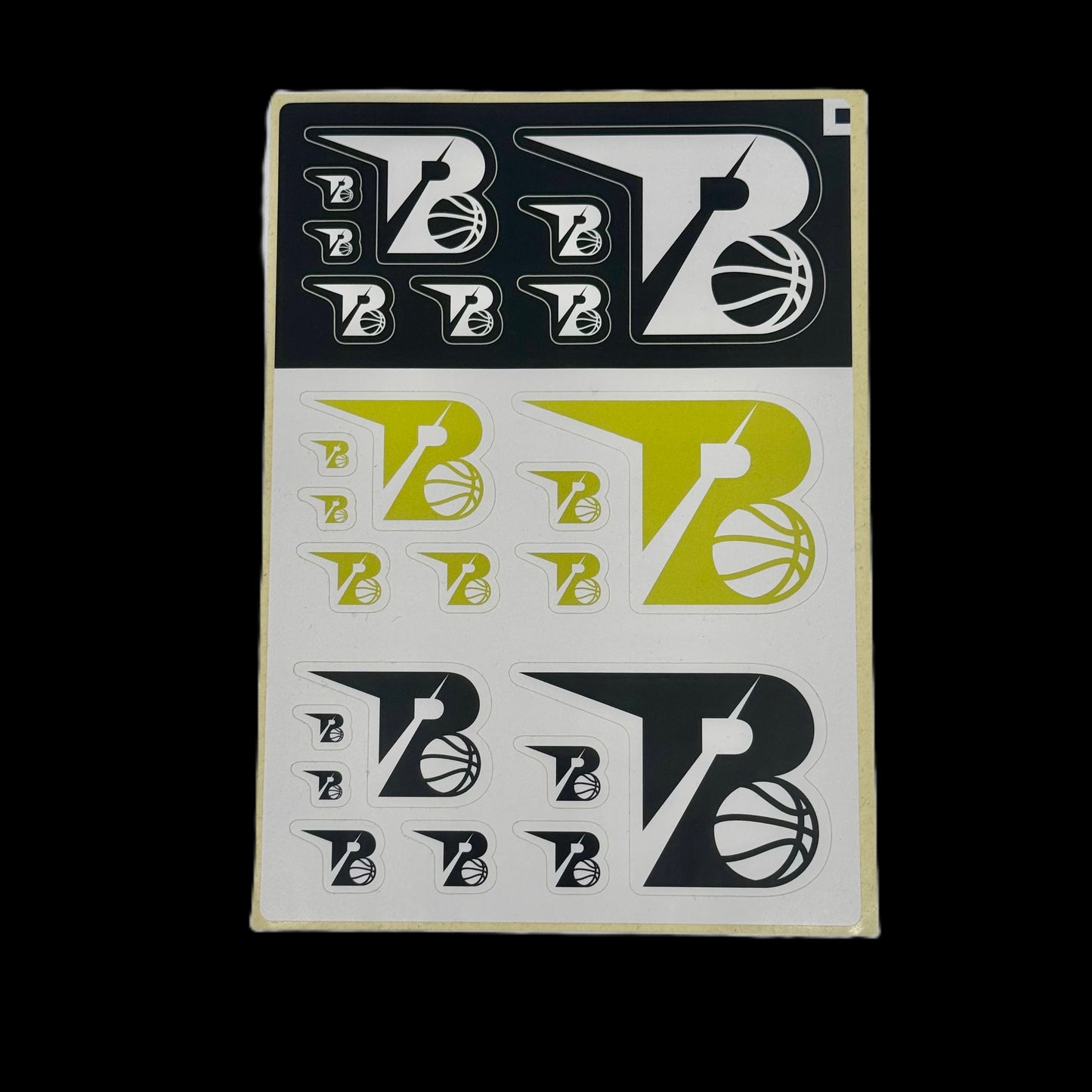 BBC Bayreuth Stickerbogen A5